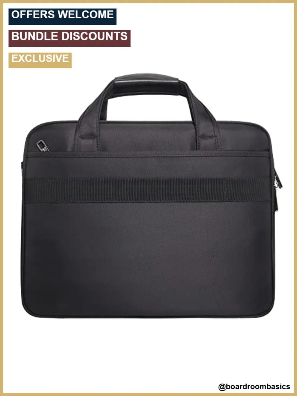 Canvas Laptop Briefcase Bag Men Business Work Tote Office Computer Case